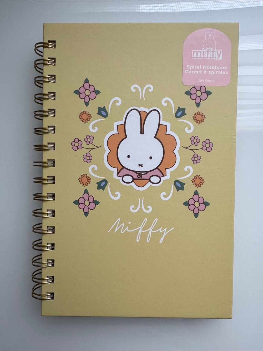 Miffy hard cover spiral notebook-Brand New